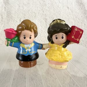 Fisher Price Little People Disney Beauty And the Beast Adam Princess Belle Toy